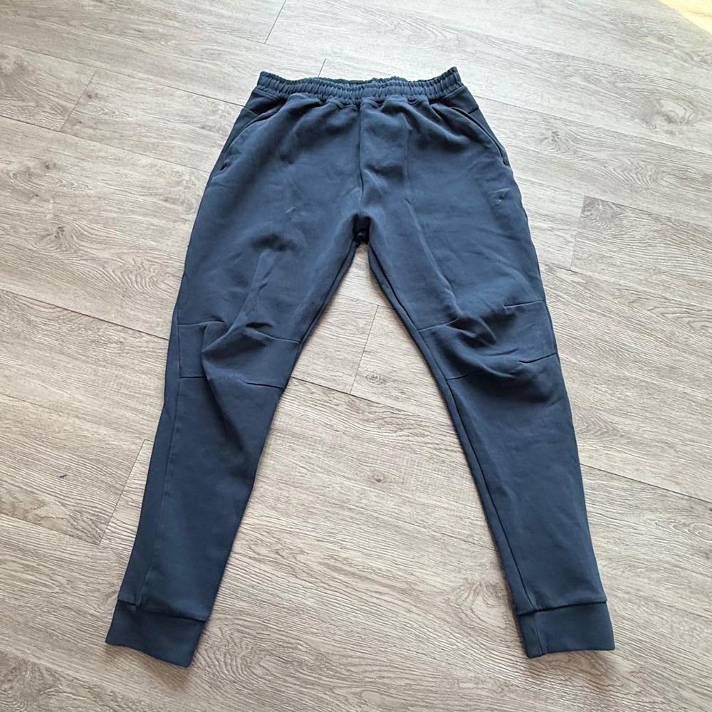 Gymshark Mens Tapered Joggers Dark Blue Athletic Sweatpants Size M A3A5V